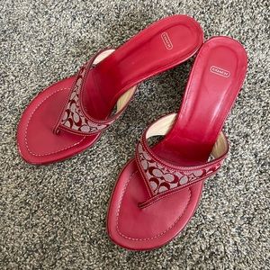 Coach Kitten Heels